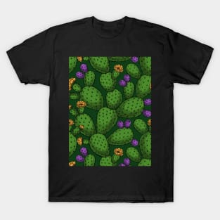 Flowering opuntia T-Shirt